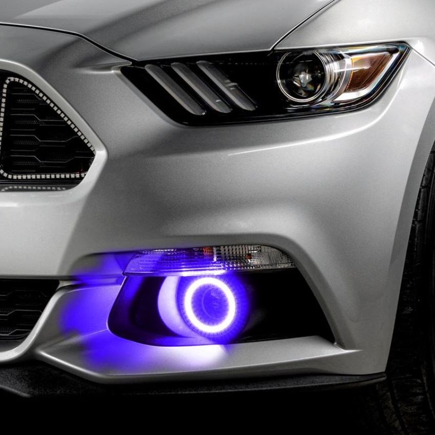 Oracle Lighting 1235-332 Dynamic ColorSHIFT(tm) RGB+A Projector Fog Halo Kit- Surface Mount