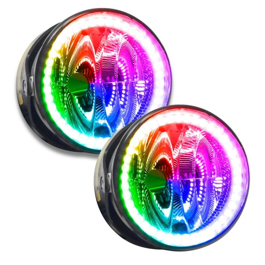 Oracle Lighting 1238-333 LED Fog Halo Kit, ColorSHIFT