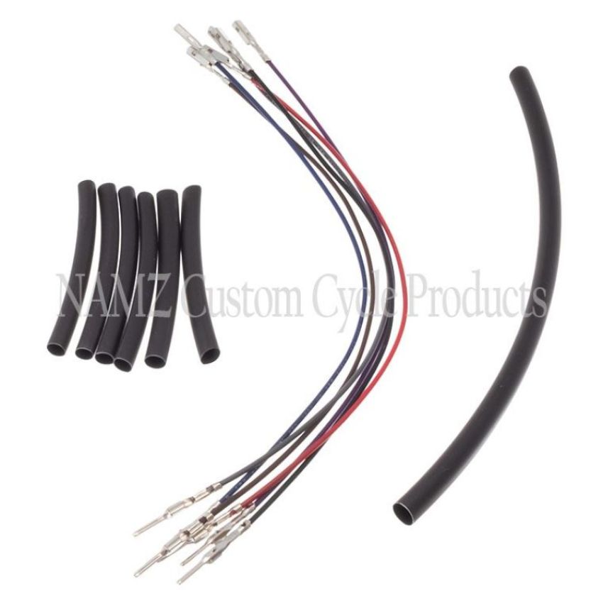 NAMZ NTBW-X04 08-14 V-Twin FL Models Throttle-By-Wire Handlebar Wire Extension 4in.