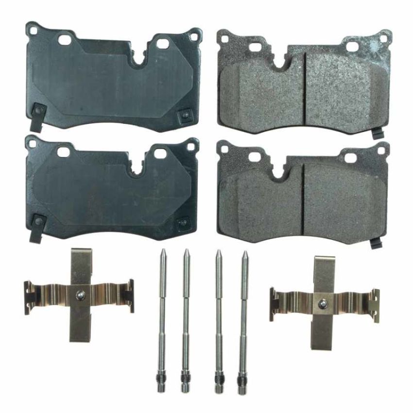 PowerStop 17-8008 PowerStop - Z17 Low-Dust Ceramic Brake Pads with Hardware