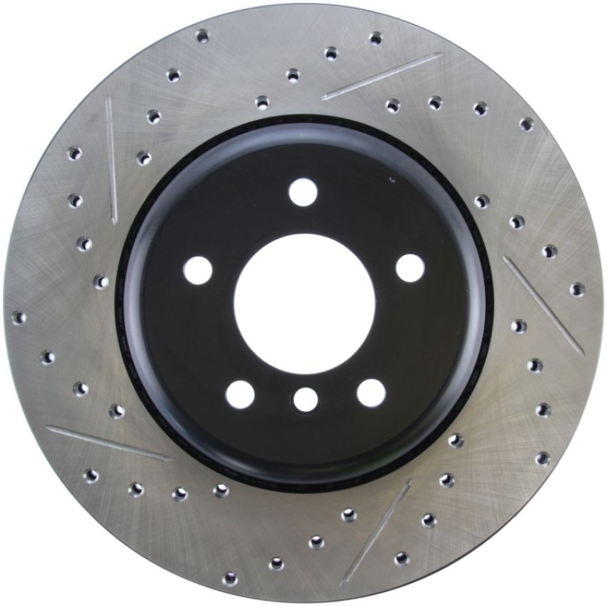 Stoptech 127.34072R Slotted & Drilled Sport Brake Rotor