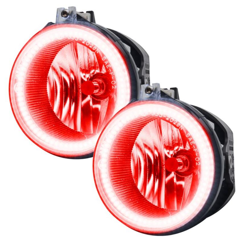 Oracle Lighting 1254-003 LED Waterproof Fog Halo Kit, Red