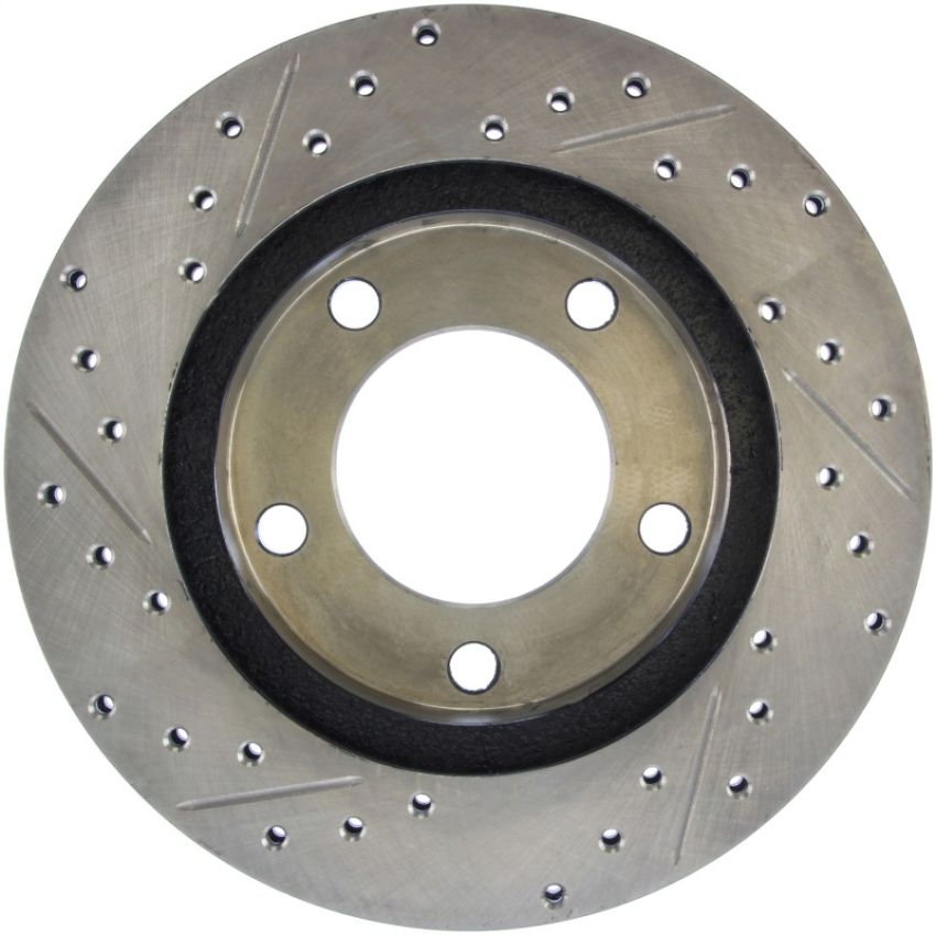 Stoptech 127.63006L Slotted & Drilled Sport Brake Rotor