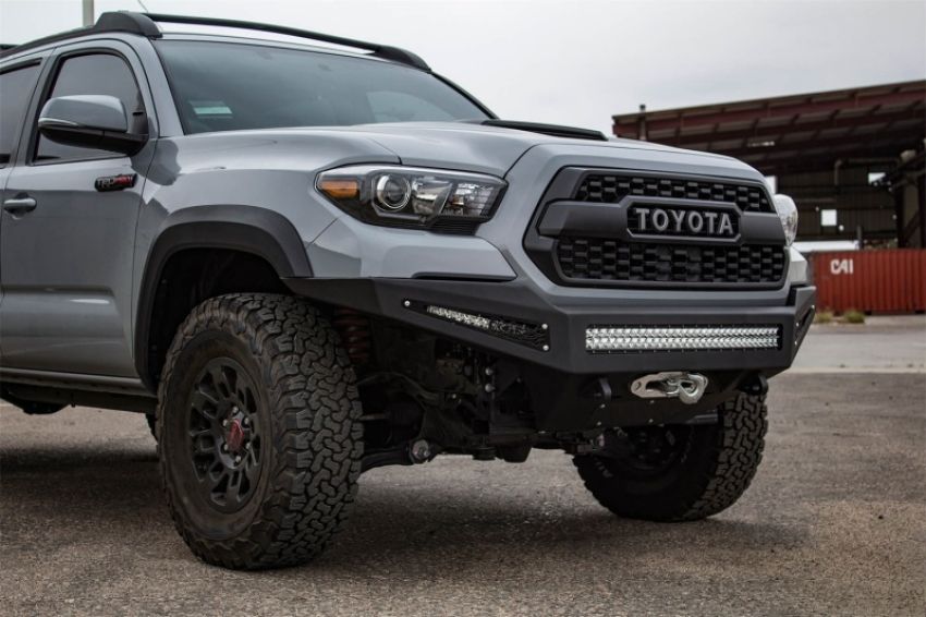 Addictive Desert Designs F687382730103 16-18 Toyota Tacoma HoneyBadger Front Bumper