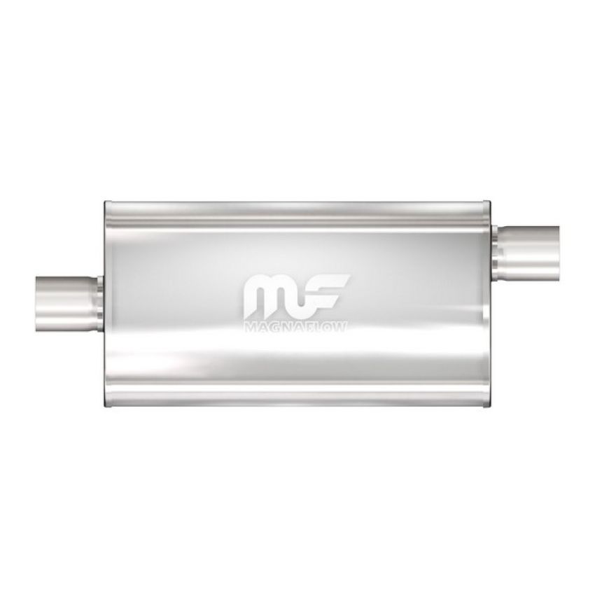 MagnaFlow Exhaust Products 12586 Straight-Through Performance Muffler; 2.5in. Offset/Center; 5x22x11 Body