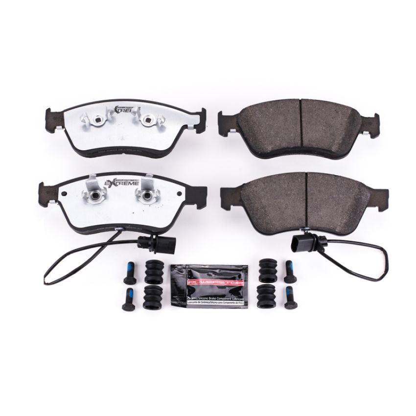 PowerStop Z26-1024 PowerStop - Z26 Performance Carbon-Fiber Ceramic Brake Pads with Hardware Kit