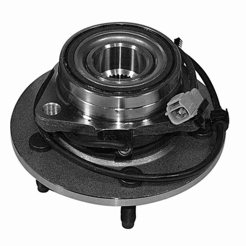 GSP 126039 00-01 Dodge Ram 1500 (4WD) Wheel Bearing and Hub Assembly  - Front