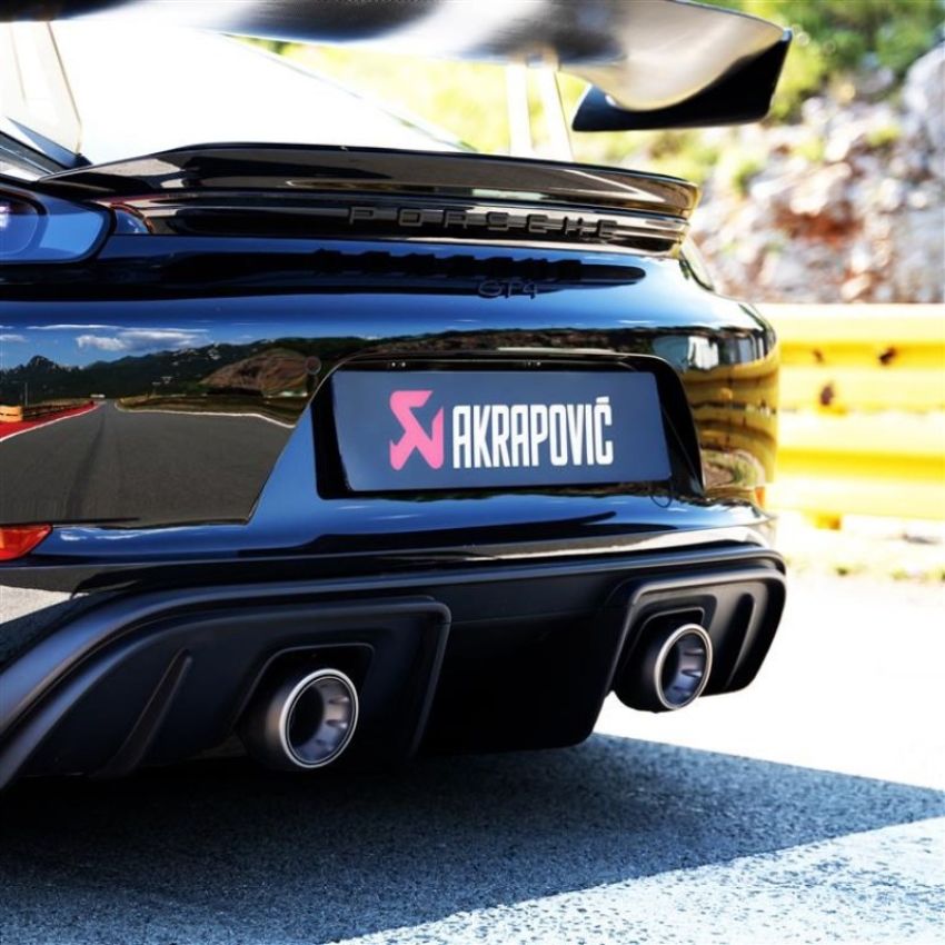 Akrapovic TP-T/S/27 Tail pipe set (Titanium)