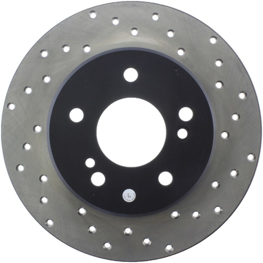 Stoptech 128.35012L Drilled Sport Brake Rotor