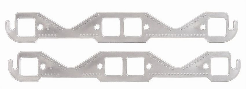 MR. GASKET MRG7401G Alum SBC Exhaust Gasket Square Port