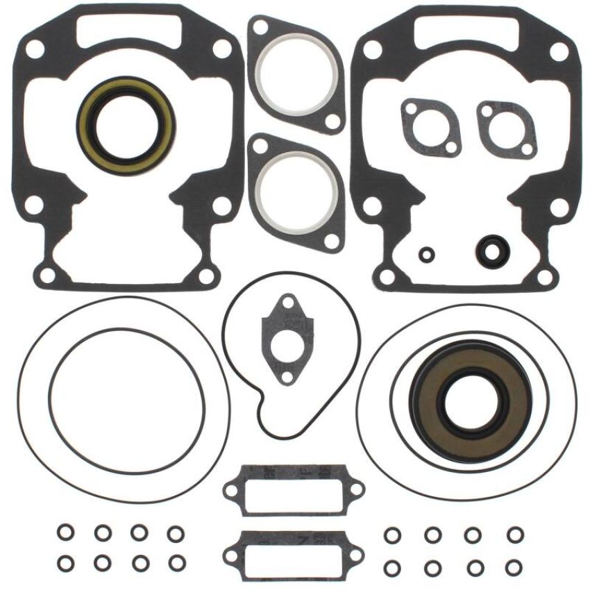 Vertex Pistons 711180 Vertex Gaskets 88-90 Arctic Cat Wild Cat Complete Gasket Kit w/ Oil Seals