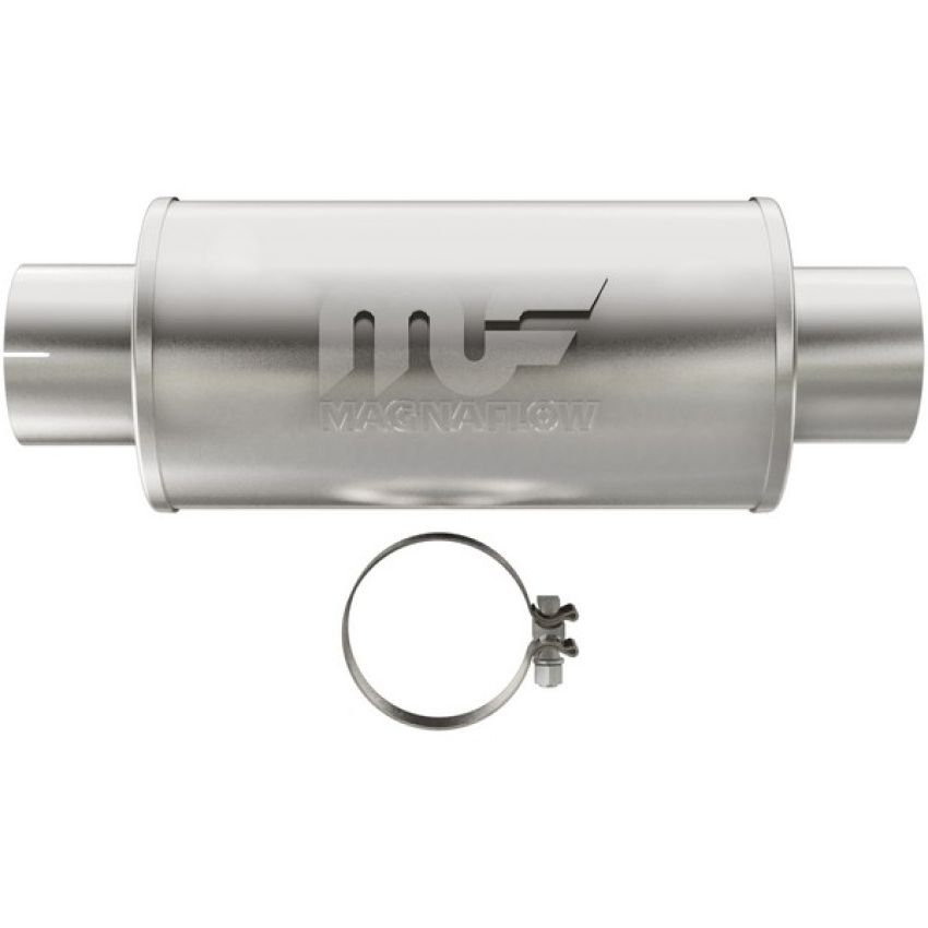 MagnaFlow Exhaust Products 12775 Straight-Through Performance Muffler; 4in. Center/Center; 7x7x14 Body