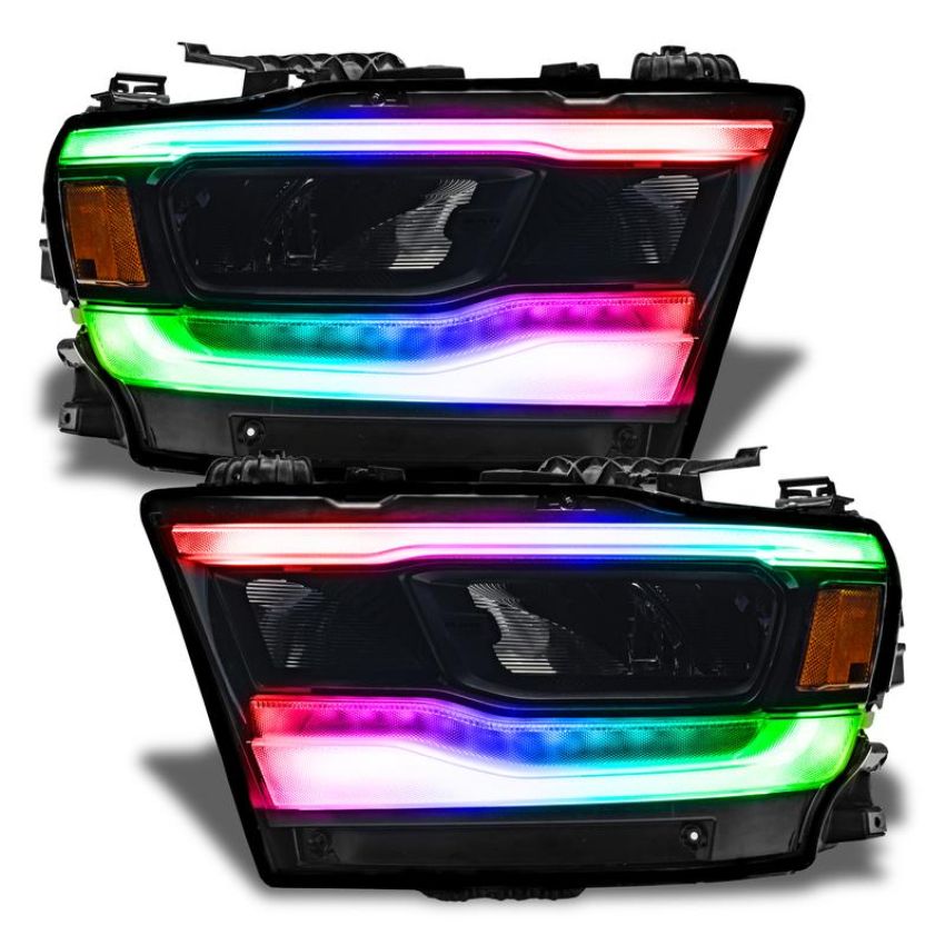 Oracle Lighting 1281-330 2019-2024 Ram 1500 ORACLE RGBW Headlight DRL Upgrade Kit