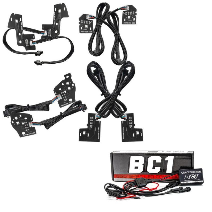 Oracle Lighting 1281-335 2019-2024 Ram 1500 ORACLE RGBW Headlight DRL Upgrade Kit