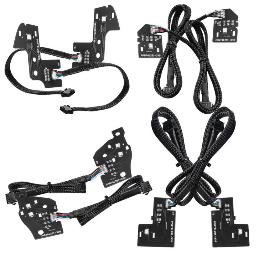 Oracle Lighting 1281-339 2019-2024 Ram 1500 ORACLE RGBW Headlight DRL Upgrade Kit