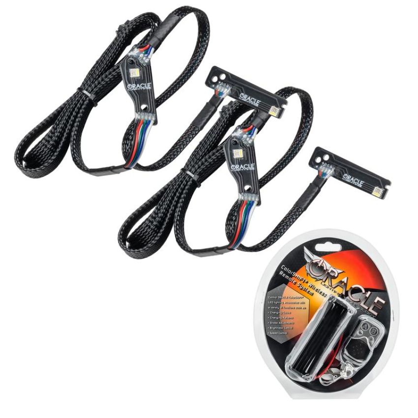 Oracle Lighting 1283-330 ColorSHIFT(tm) Lightning Bolt RGBW Headlight DRL Upgrade