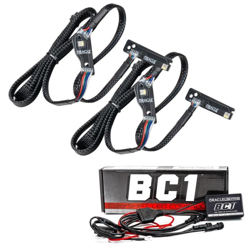 Oracle Lighting 1283-335 ColorSHIFT(tm) Lightning Bolt RGBW Headlight DRL Upgrade