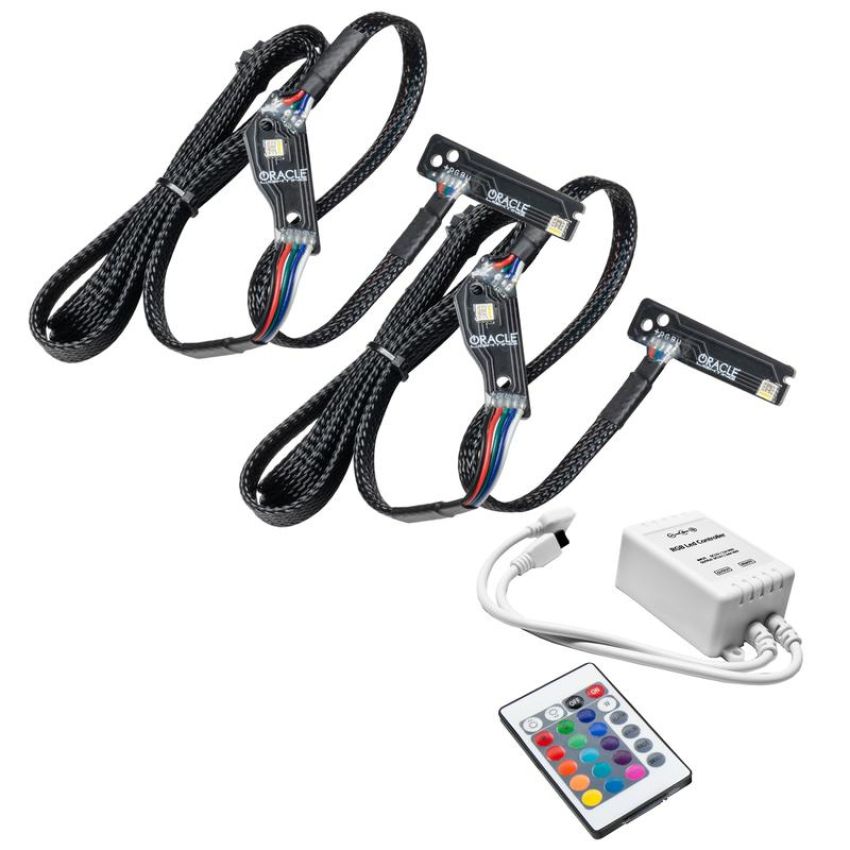 Oracle Lighting 1283-504 ColorSHIFT(tm) Lightning Bolt RGBW Headlight DRL Upgrade