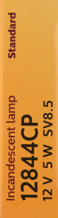Philips 12844CP Philips Standard Minature 12844 Pack of 10