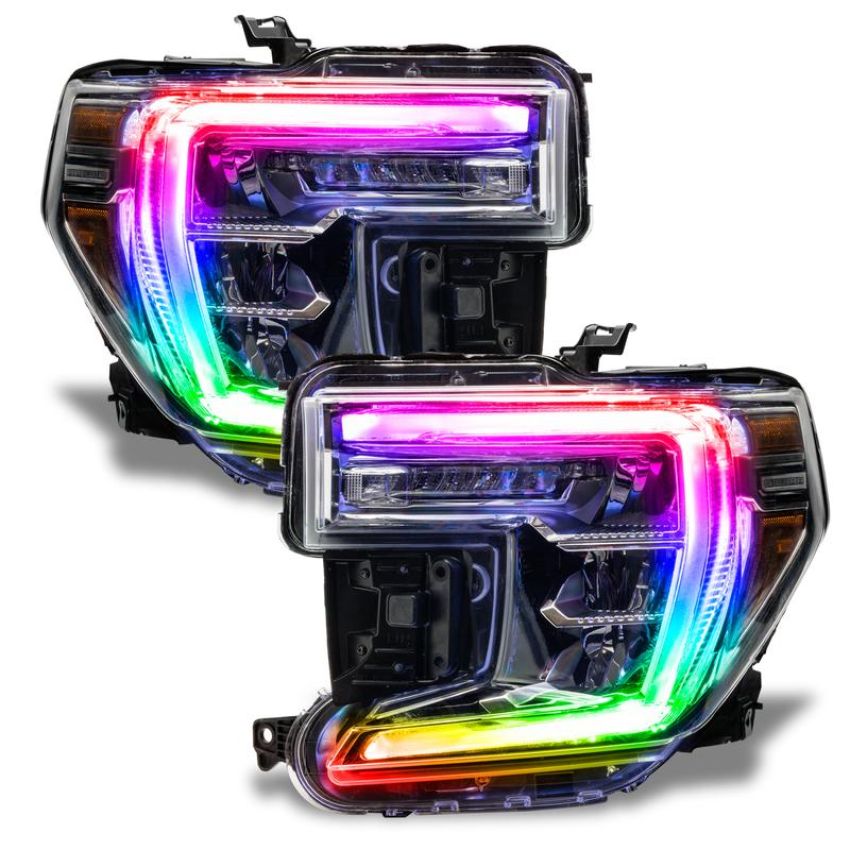 Oracle Lighting 1287-334 2029-2022 GMC Sierra ColorSHIF RGB+W Headlight DRL Upgrade