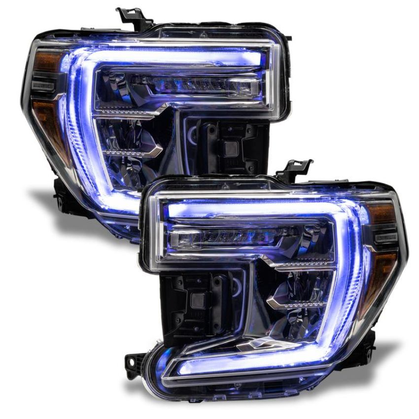Oracle Lighting 1287-334 2029-2022 GMC Sierra ColorSHIF RGB+W Headlight DRL Upgrade