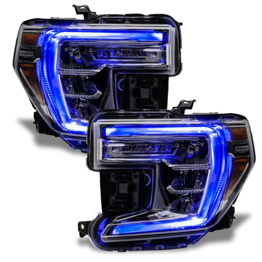 Oracle Lighting 1287-334 2029-2022 GMC Sierra ColorSHIF RGB+W Headlight DRL Upgrade