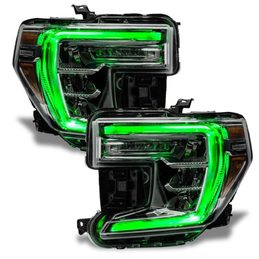 Oracle Lighting 1287-334 2029-2022 GMC Sierra ColorSHIF RGB+W Headlight DRL Upgrade