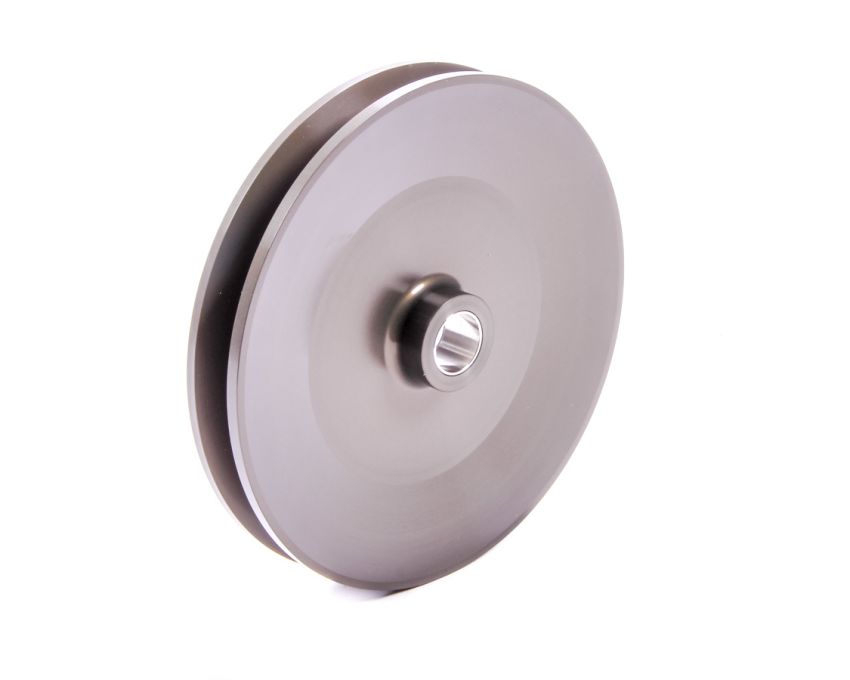 POWERMASTER PWM183 5-1/4in Dia Deep V-Belt Alt Pulley Billet Alum