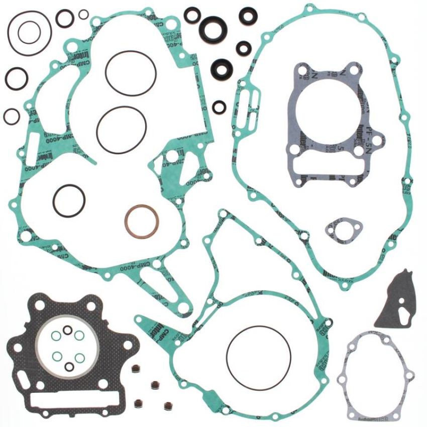 Vertex Pistons 811801 Vertex Gaskets 93-08 Honda TRX300 EX Complete Gasket Kit w/ Oil Seals