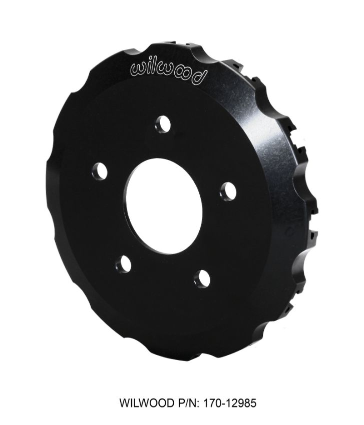 Wilwood 170-12985 Hat-Dynamic Rear .710in Offset Vette Race 5 x 4.75 - 12 on 8.75in