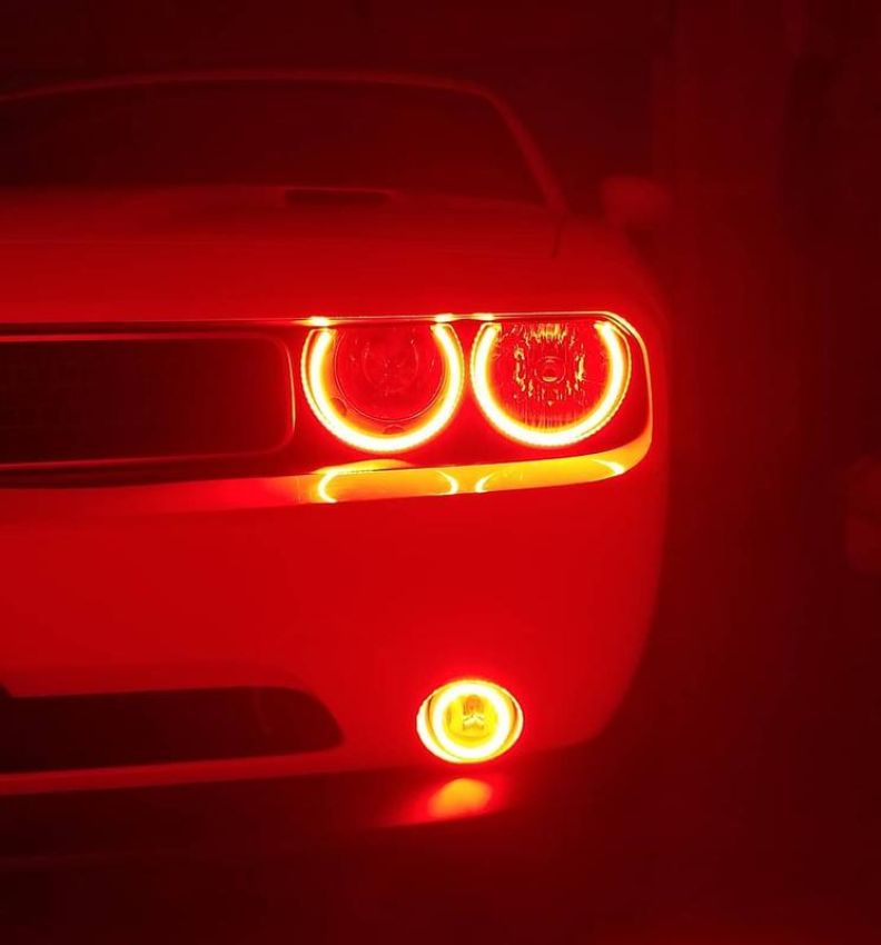 Oracle Lighting 1292-332 Dynamic ColorSHIFT(tm) Headlight Halo Kit - Surface Mount