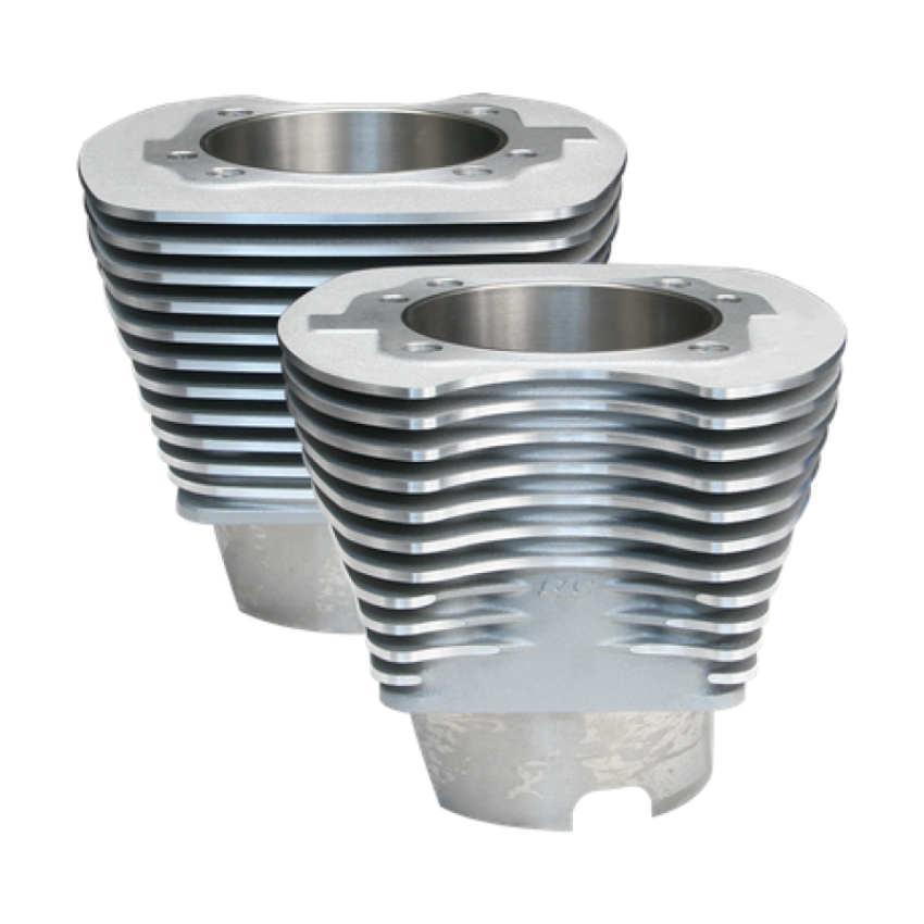 S&S Cycle 910-0270 84-99 BT 4-1/8in Bore Cylinder Set For 124in V-Series Engine - Natural