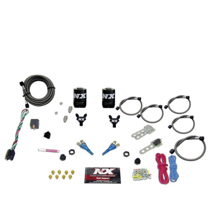 Nitrous Express 20213-00 DODGE 92- 95 TBI (50-75-100-125HP) DUAL NOZZLE LESS BOTTLE