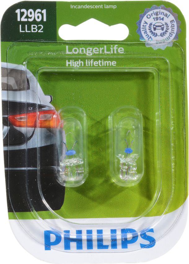 Philips 12961LLB2 Philips LongerLife Miniature 12961LL