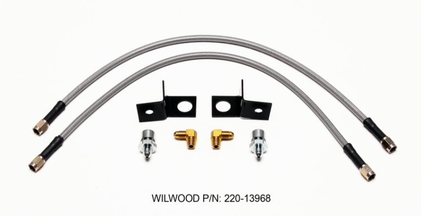 Wilwood 220-13968 Flexline Kit Rear 07-Up Jeep JK