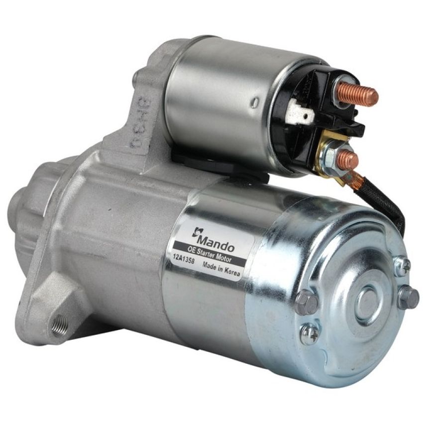 MANDO 12A1358 New OE Starter Motor, Direct Replacement