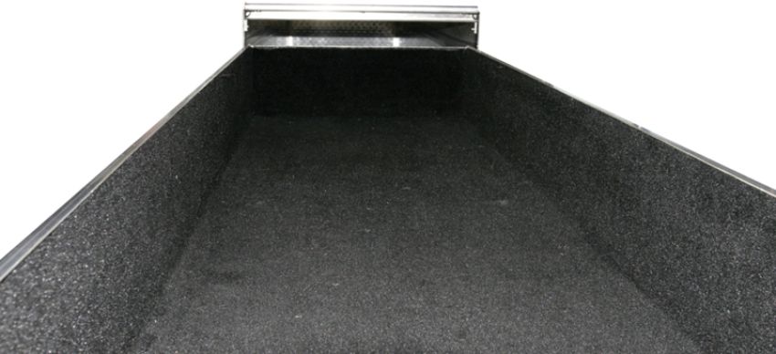 Tuffy Products 860-072-01 Tuffy Marine Carpet Black 72In Wide (6Ft) Linear Foot Cut Per Foot Sold Per 6Ft