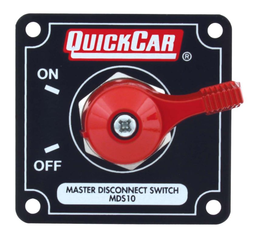QUICKCAR RACING PRODUCTS QRP55-011 MDS10A Switch  Black W/ Alternator Posts