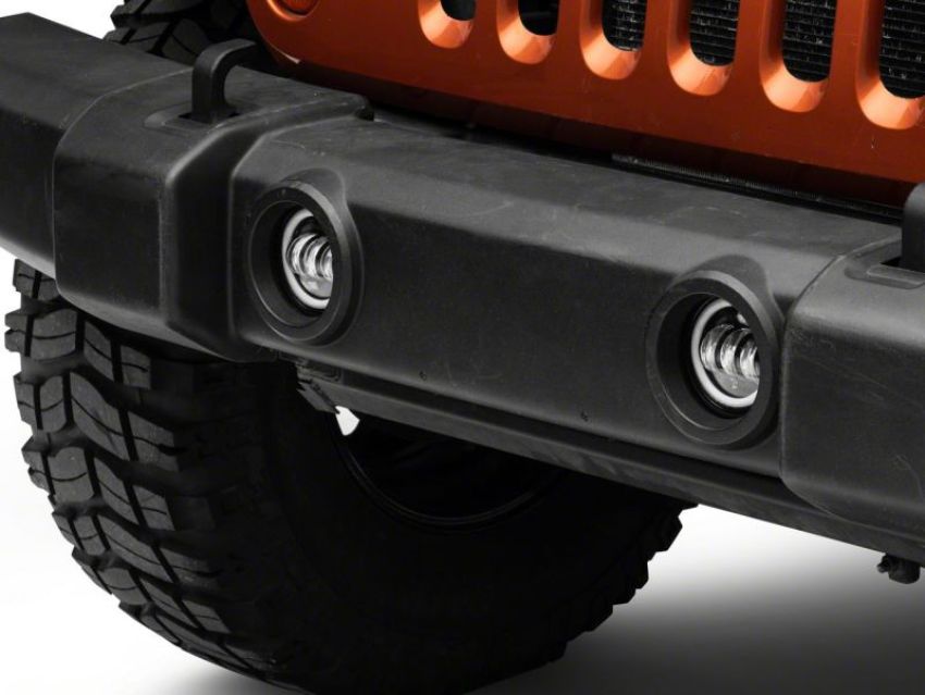 Raxiom J130812 07-23 Jeep Wrangler JK & JL Axial Series Halo LED Fog Lights- Amber