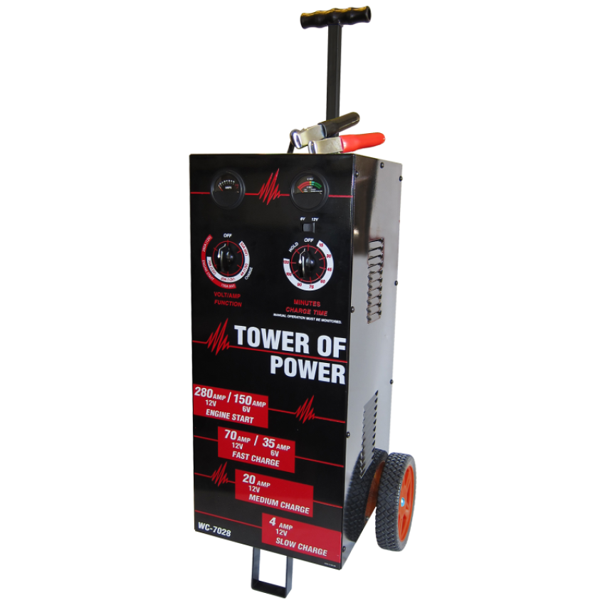 AutoMeter WC-7028 Wheel Charger Tower of Power Man 70/30/4/280 AMP
