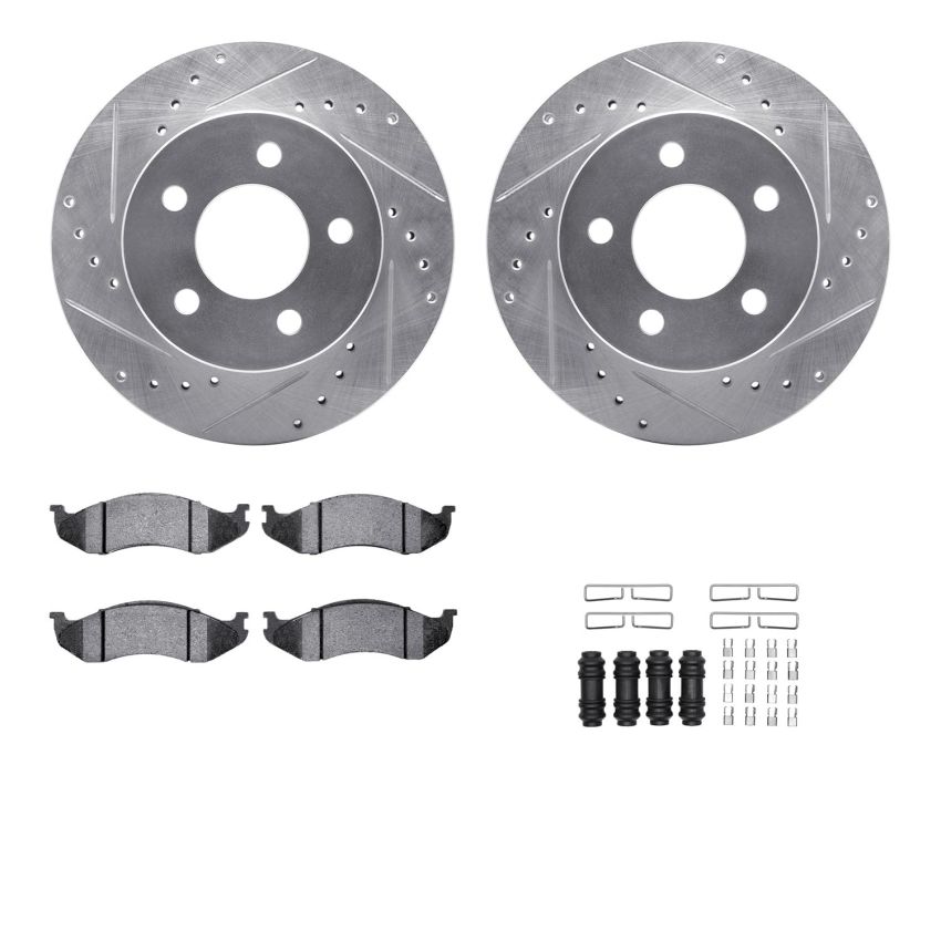 Dynamic Friction 7512-42058 Rotor Kit