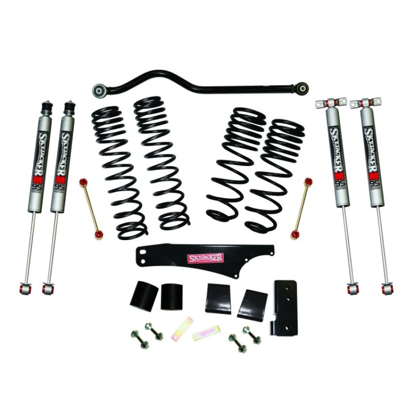 Skyjacker JK35BPMLT 2007-2018 Jeep Wrangler JK 2 Door 4WD Long Travel 3.5in-4in Lift Kit w/M95 Monotube Shocks