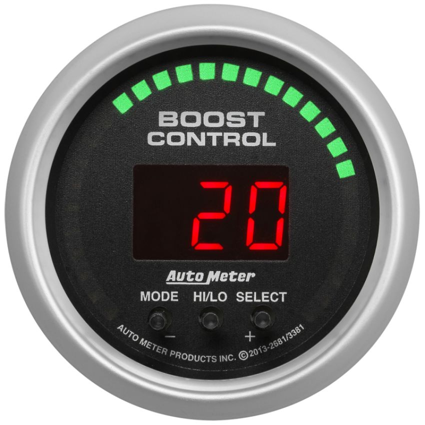 AutoMeter 3381 GAUGE, BOOST CONTROLLER, 2 1/16