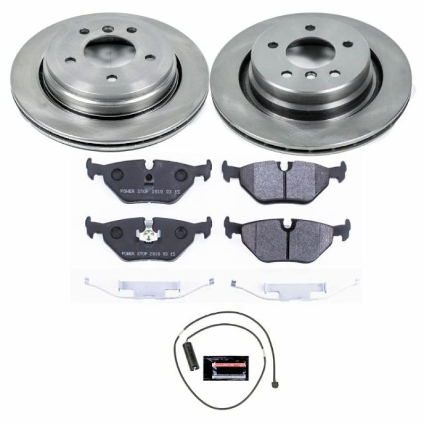 PowerStop TDBK3030 Track Day High-Performance Brake Pad and Rotor Kit