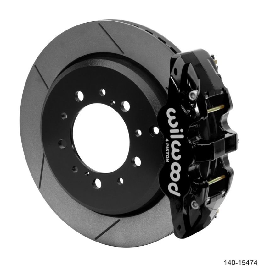 Wilwood 140-15474 AERO4 Rear Truck Kit 14.50in 2008-2015 Toyota Land Cruiser (J200) w/ Lines