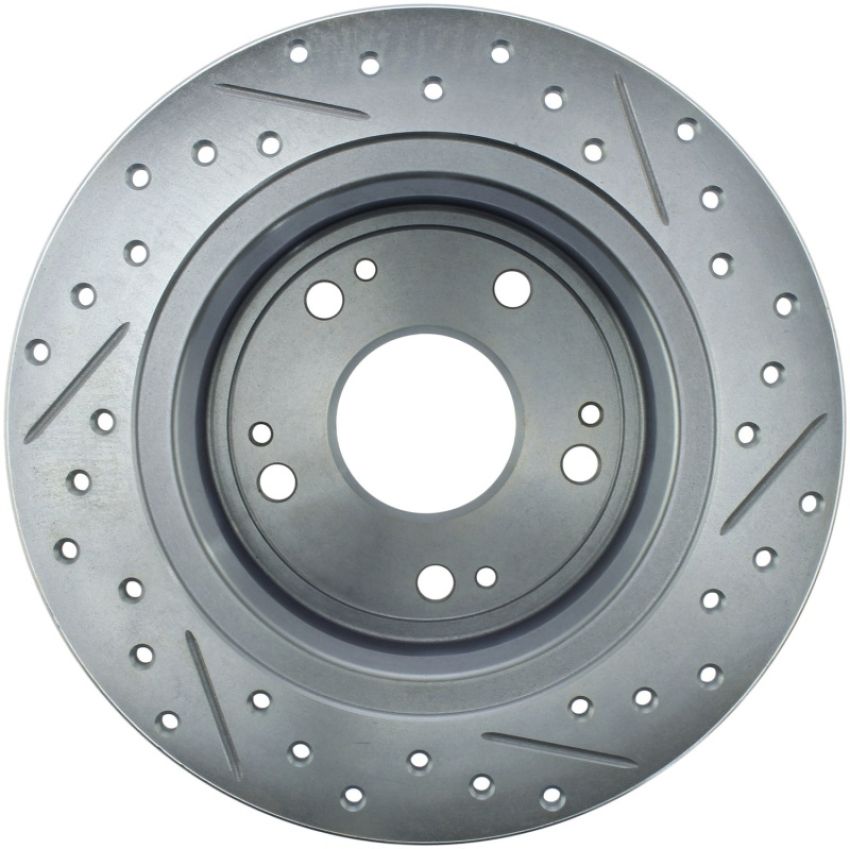 Stoptech 227.40068R Select Sport Drilled & Slotted Rotor - Rear Right