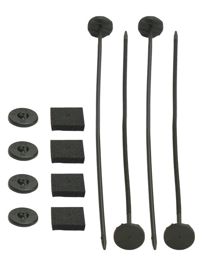 Derale 13001 Insta-Mount Nylon Cooler Mounting Kit