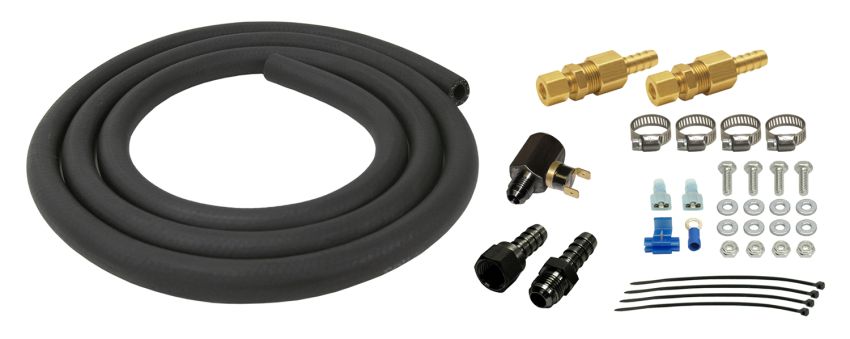 Derale 13020 Remote Transmission Cooler Mount Kit for 5/16