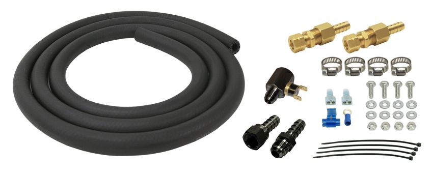 Derale 13022 Remote Transmission Cooler Mount Kit for 3/8