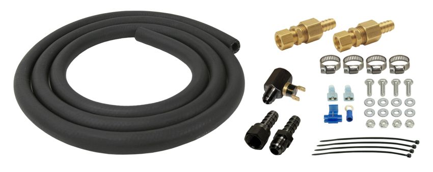 Derale 13023 Remote Transmission Cooler Mount Kit for 1/2